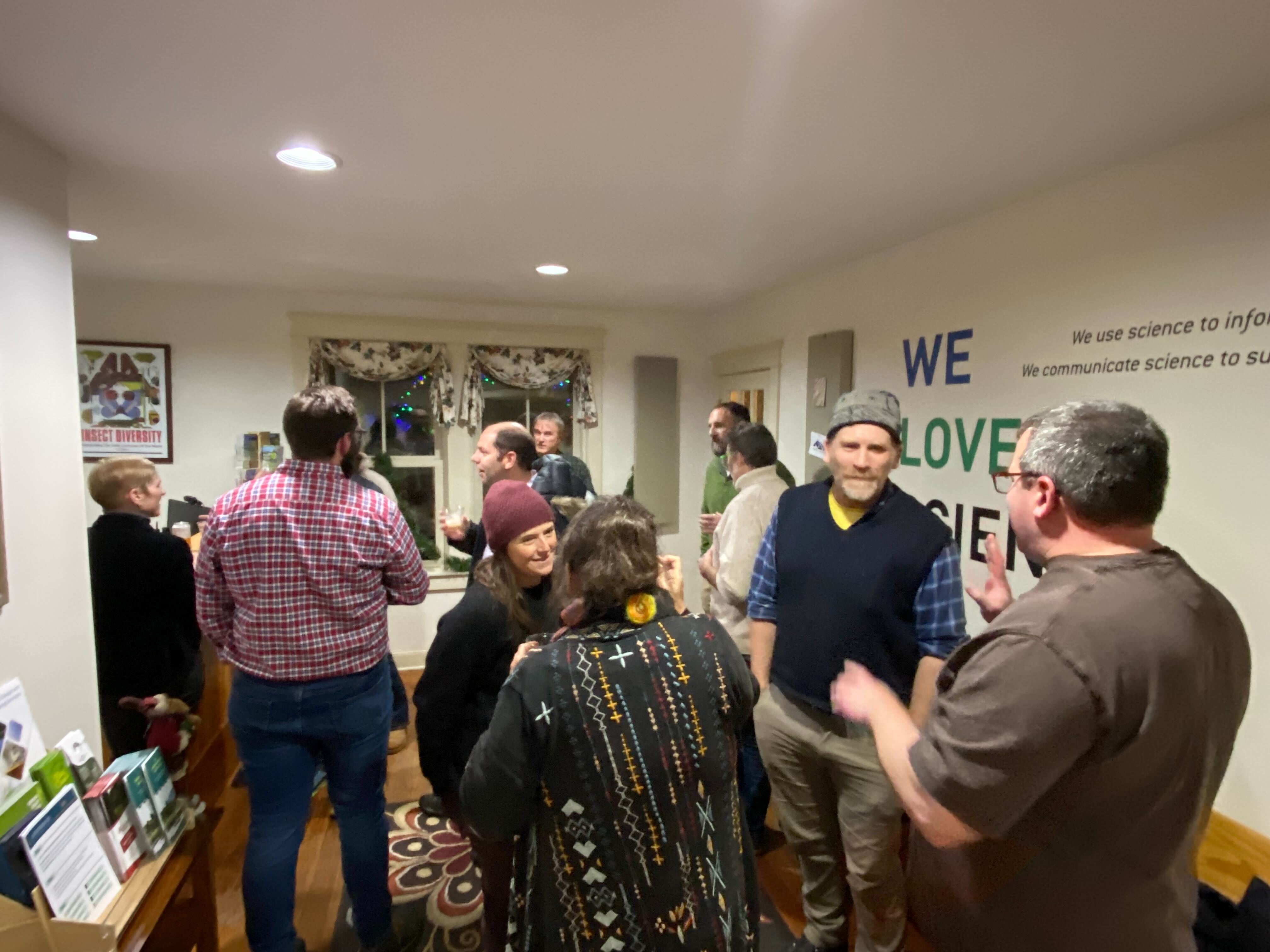 people in a discussion