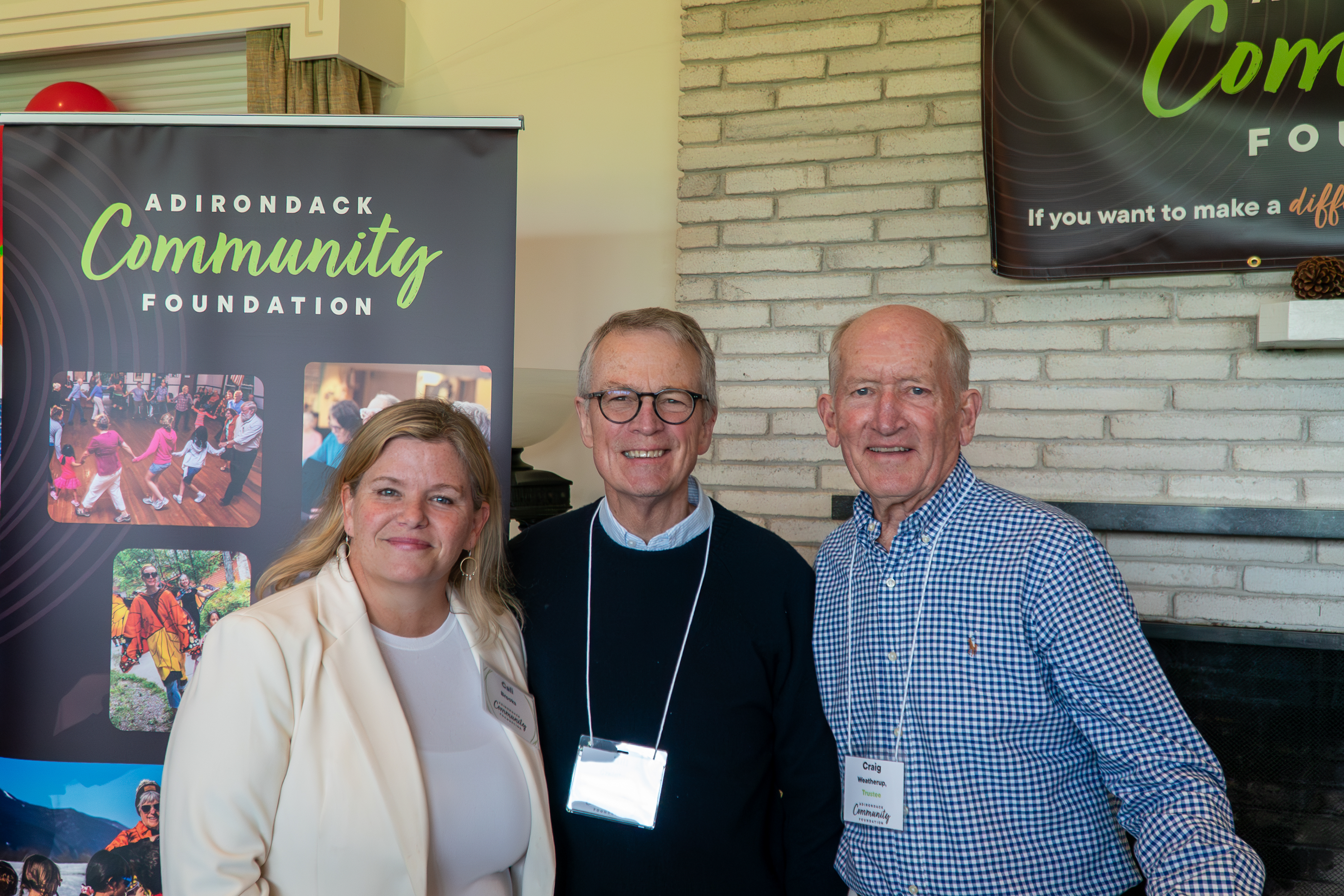 Cali Brooks, Bill Creighton and Craig Weatherup